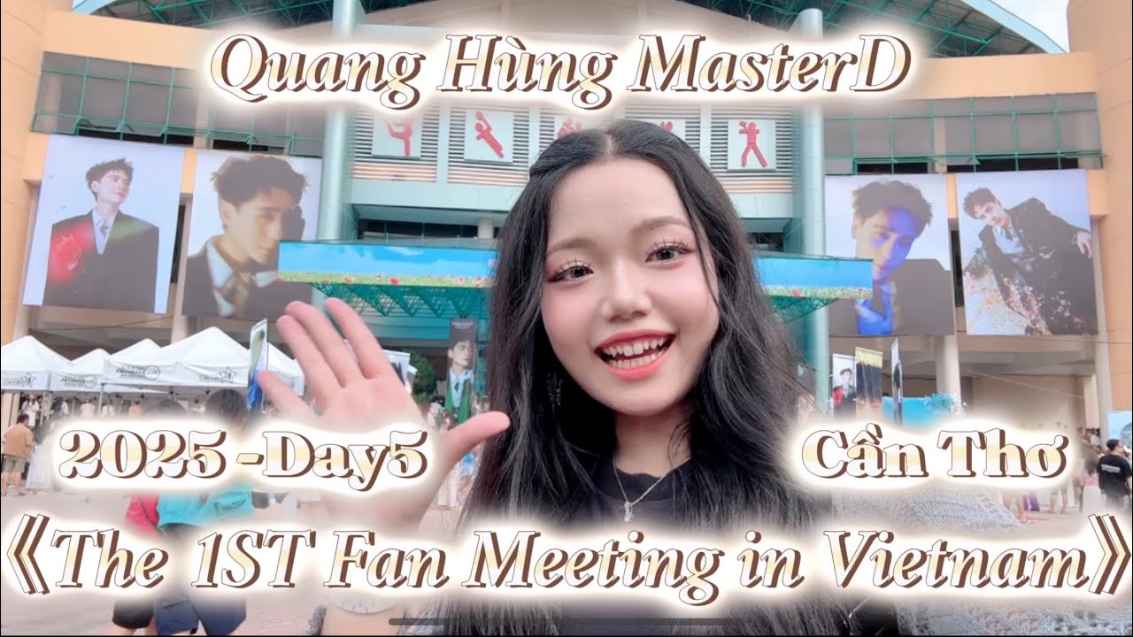 【 Vietnam 】Quang Hùng MasterD THE 1st Fan Meeting 越南明星化身新郎與我零距離接觸 | 梅在吃喝玩樂 Mei Vlog