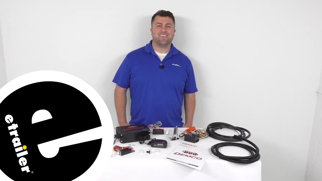 etrailer Review of Demco Tow Bar Braking Systems FlatTow Braking System DM86VR YouTube