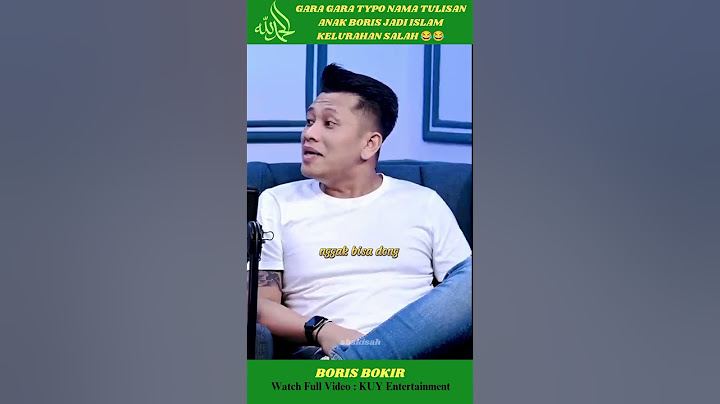 ANAK BORIS BOKIR JADI ISLAM 😂 !! #boris #borisbokir #kuyentertainment #plus26 #closethedoor