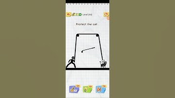 #draw 2 Save Stickman Puzzle Level 243 #shorts #youtube