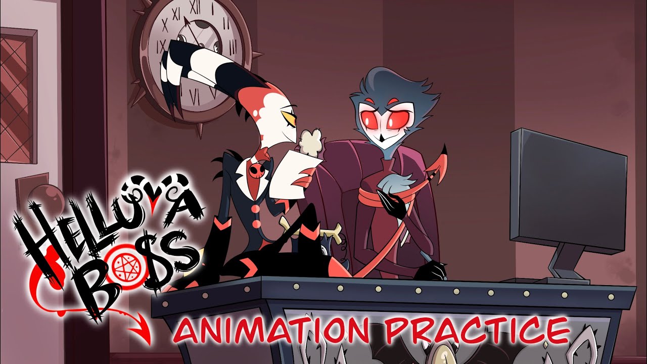 Helluva Boss Script Step-by-Step: Helluva Boss animation practice - YouTube