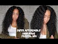 UNDER $150 😱 Deep Wave Frontal Wig + Super quick and simple install | Beginner Friendly