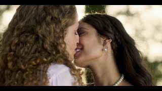 Famous Isabel And Rachel Kiss Scene ,Caitlin Stasey And Gillian Saker Lesbian Love Wealth
