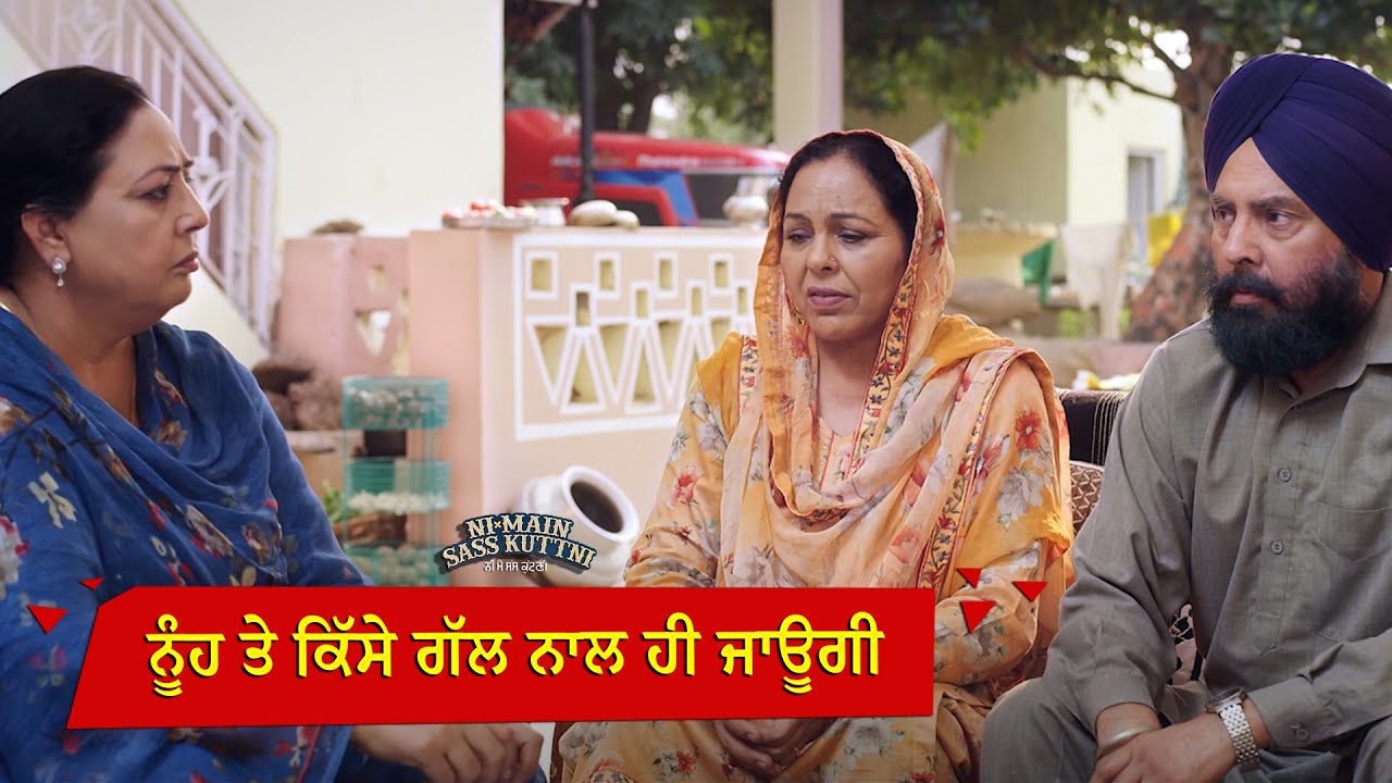 ਨੂੰਹ ਤੇ ਕਿੱਸੇ ਗੱਲ ਨਾਲ ਹੀ ਜਾਊਗੀ | Punjabi Movie Scene | Ni Main Sass Kuttni | Anita Devgan