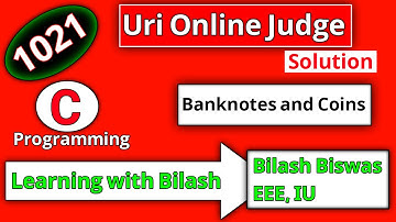 uri online judge problem 1021 solution | c programming in bangla