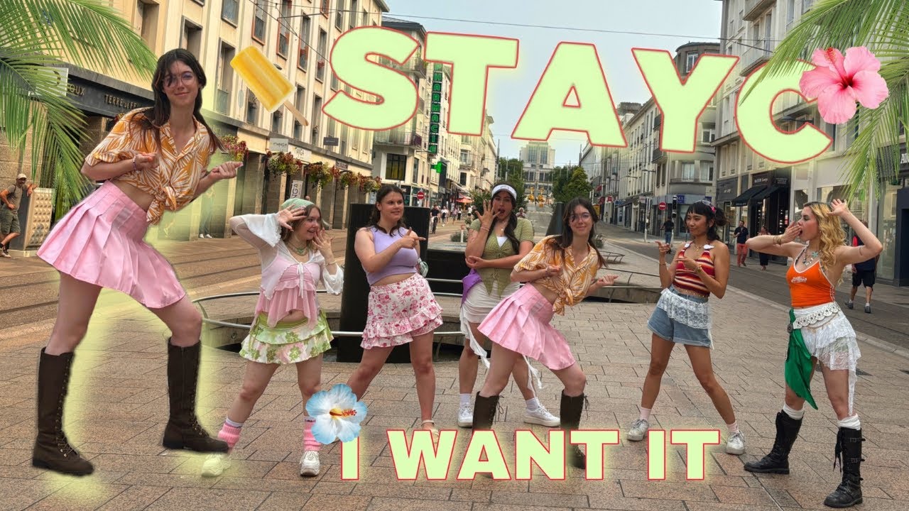 [KPOP IN PUBLIC | ONE TAKE] STAYC (스테이씨) 'I WANT IT' | Dance cover by KERKOREAN | FRANCE
