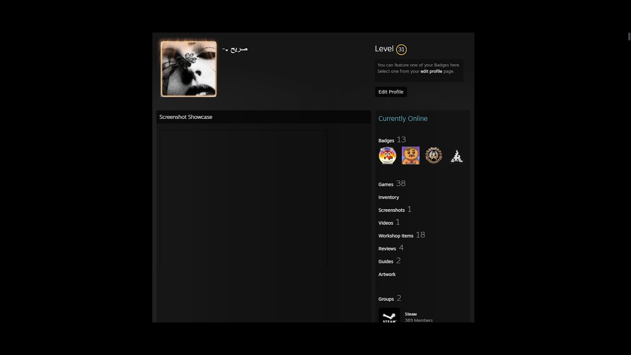 why doesnt the profile background fully cover my screen? : r/Steam