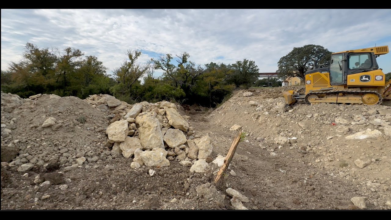 First Day Building A Massive Creek