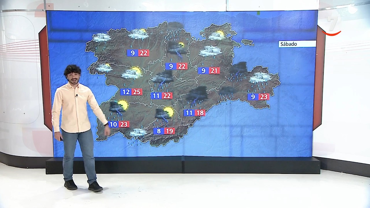 El tiempo en Castilla y León (24/04/2026)