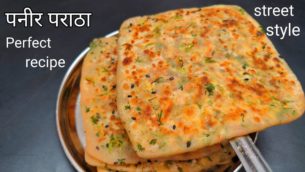 Paneer paratha roll