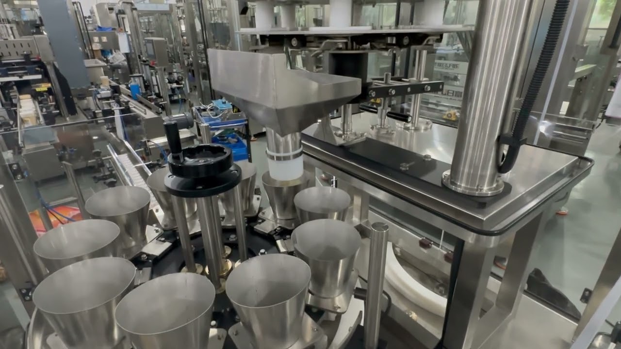 Rotary Volumetric Cup Granule Filling Machine