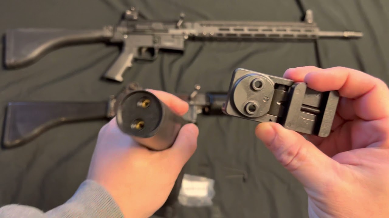 Manticore Arms Trapdoor Stock with Picatinny Hinge installation BRN-180 AR-180