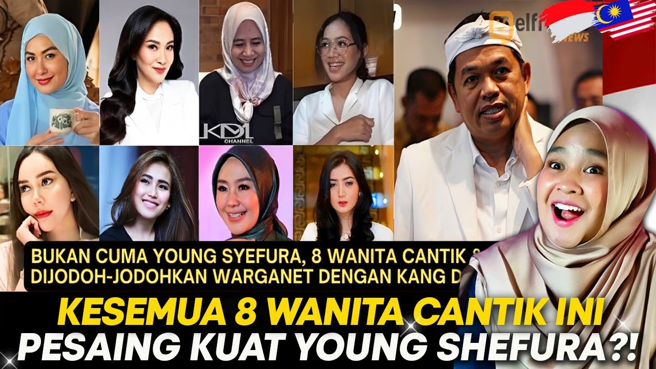 REAKSI 🇲🇾 : [LENGKAP] Bukan Cuma Rara, 8 Wanita Ini Sempat Dijodohkan Warganet dengan KDM