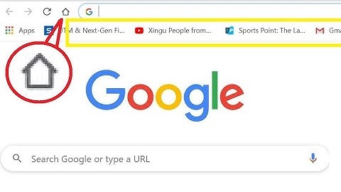 How to Get Back Home Button and Bookmarks toolbar in Google Chrome
