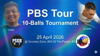 Louie vs Aldwin | PBS Tour Apr 2026 10-Balls Tournament screenshot 5