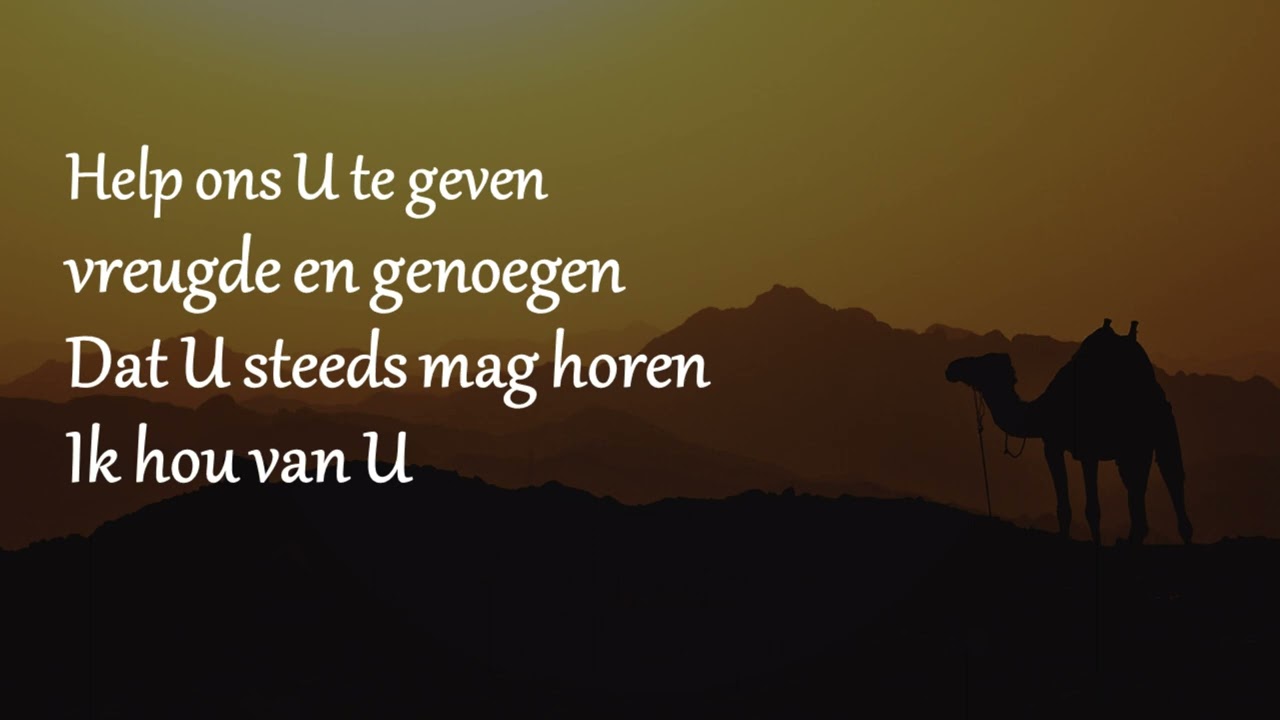 Opwekking met tekst 275 Wij zijn hier gekomen