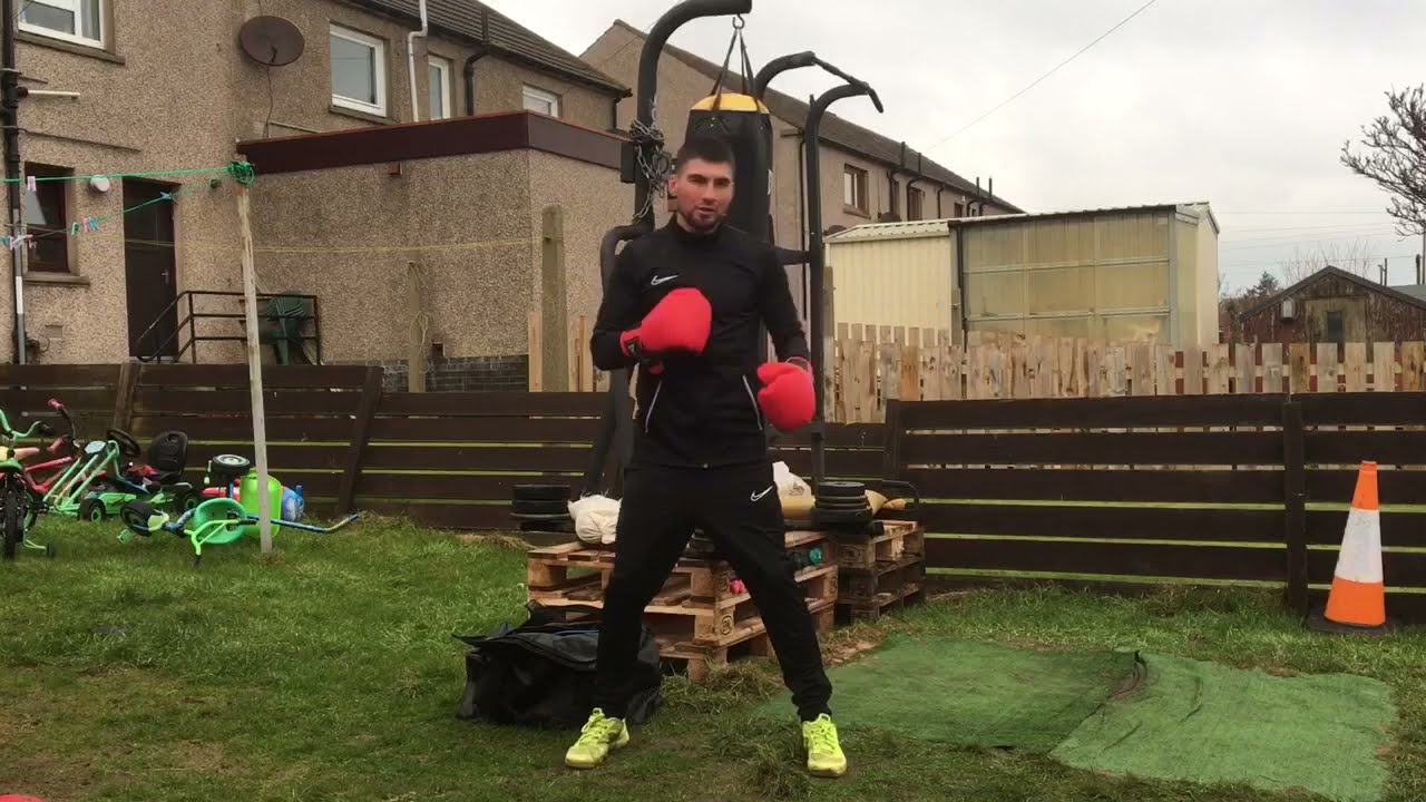 Boxing feint. level-change combinations.