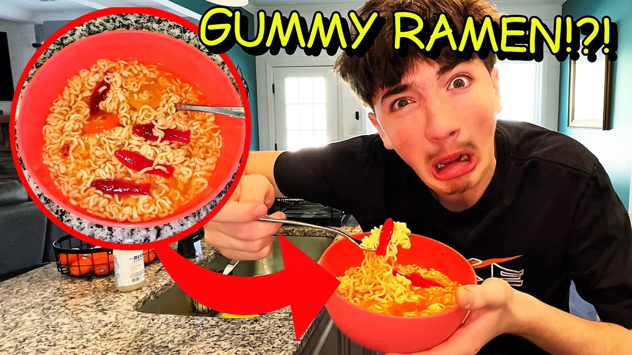 МАРМЕЛАДНЫЙ РАМЕН!?! | Кулинарный спецвыпуск 15K