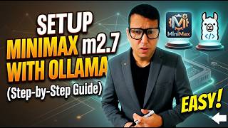 How to setup minmax m2.7 with ollama