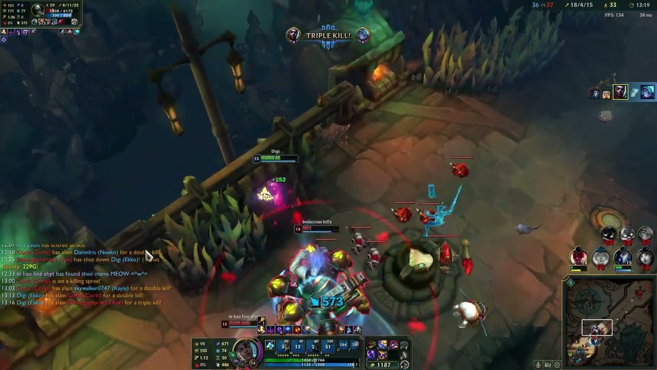 ARAM Mayhem Ekko Penta