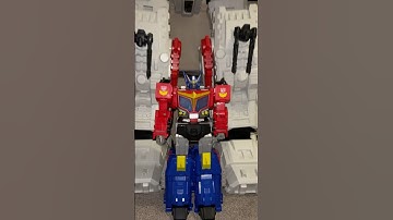 Star convoy for scale with the HUGE lewin metroplex figure Age of the primes titan class figure #wow