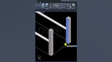 Học AutoCAD 1 phút | Demo AutoCAD 3D