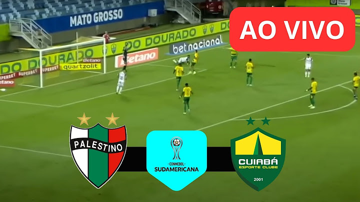 PALESTINO X CUIABÁ - AO VIVO | COPA SUL-AMERICANA - 18/07/2024