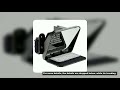 Ulanzi RT02 Portable Mini Teleprompter Prompter for Tablet Smartphone/DSLR Camera Video Recording Li