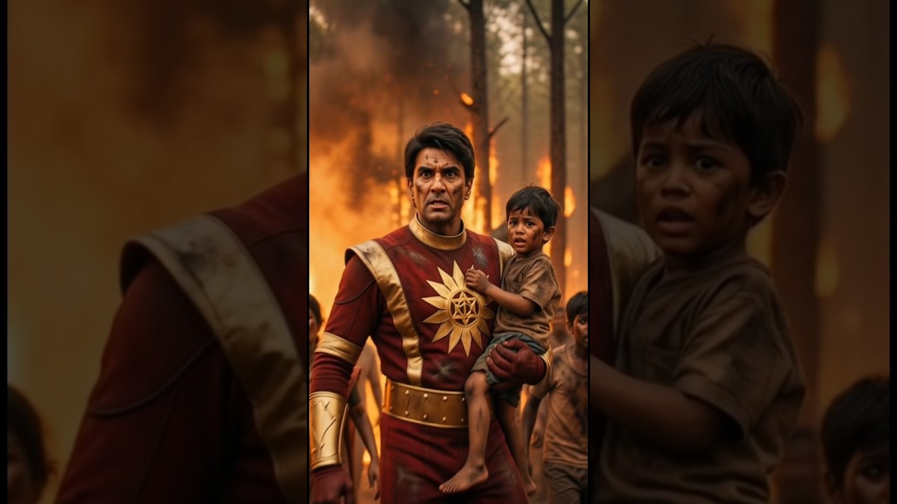 पिता की जान के लिए आग से लड़ा बेटा |  🔥 