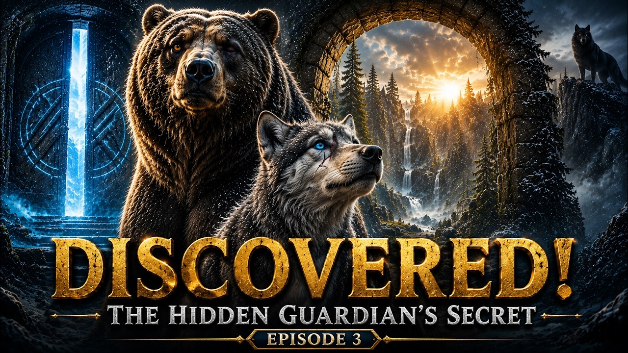 The Wolf Marked by Destiny – Episode 3 | The Guardian of the Forgotten Forest 🐺🐻