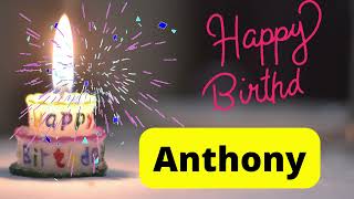 Happy birthday Anthony video