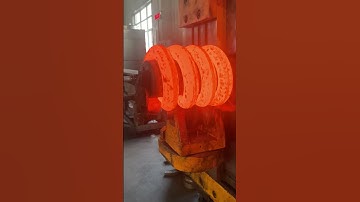 How to making a train wheels springs by speed coil way in side the factory  #tech #factory #process