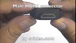 Calrad 35-711A HDMI Female to DVI Male Adapter DVI-D Female to HDMI Male Adapter - Part 35-712a