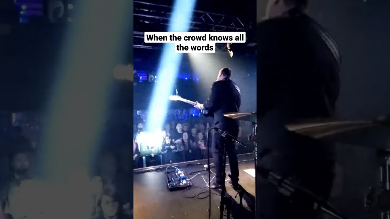 When the crowd knows all the words, "It's a Second Wind!" 