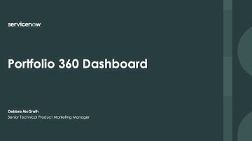 ITBM Portfolio 360 Dashboard