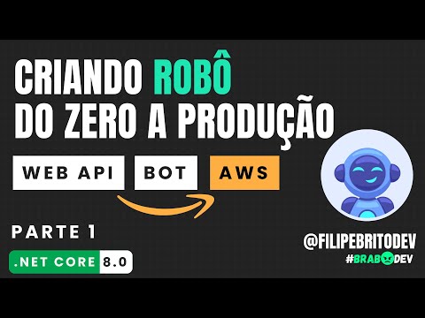 Criando um ROBÔ do ZERO até a PRODUÇÃO! 🚀🤖 #BraboDev Parte 1