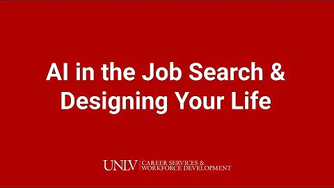AI in the Job Search | UNLV Career Services and Workforce Development