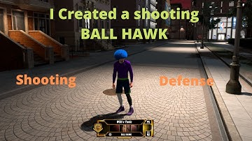 THE DEBUT of the FIRST SHOOTING BALL HAWK with SHARPSHOOTING TAKEOVER on NBA 2K20