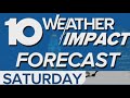 Saturday's Forecast