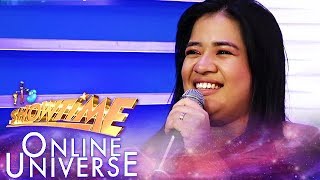 Metro Manila contender Katrina Madrigal is a freelance singer | Showtime Online Universe