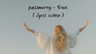 passmurny - Блик (Lyric Video)