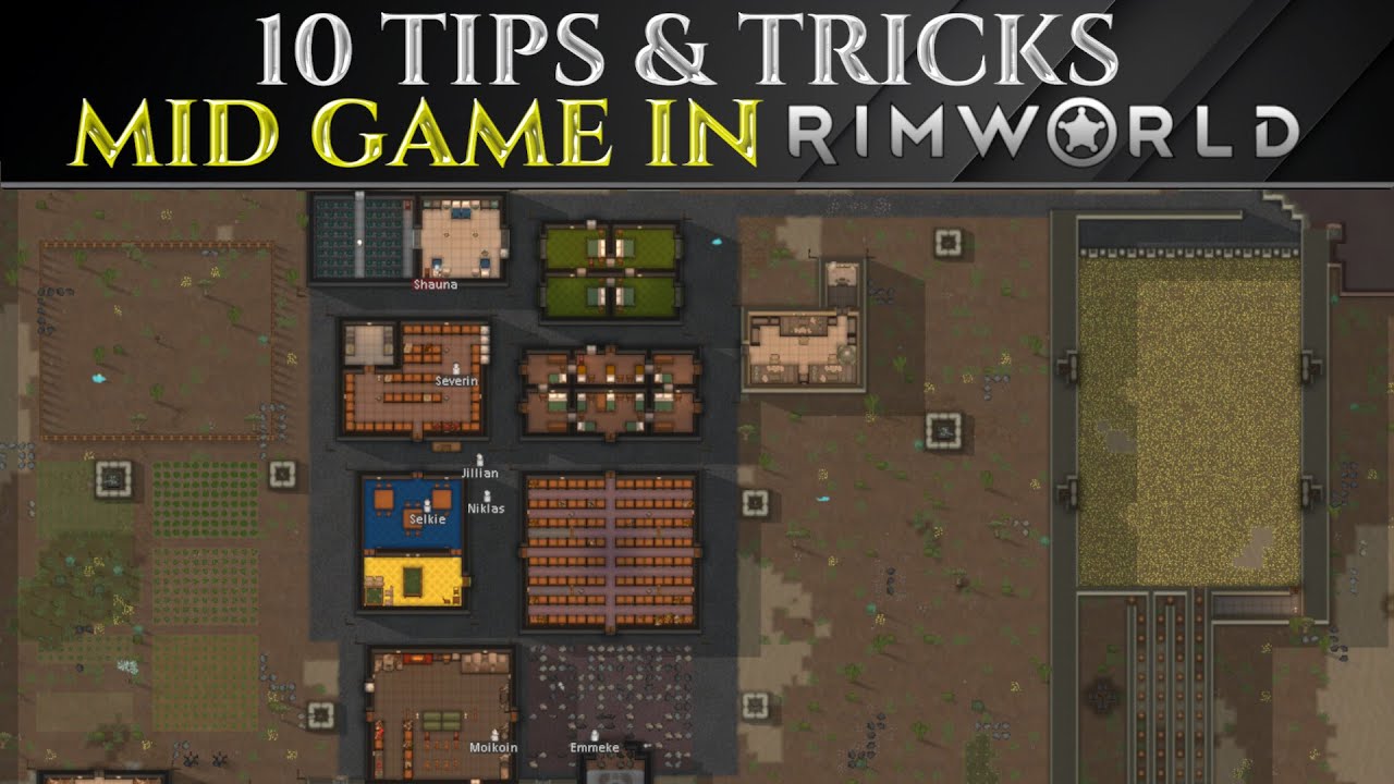 10 Pro TIPS & STRATEGIES for The MID GAME In Rimworld 1.6