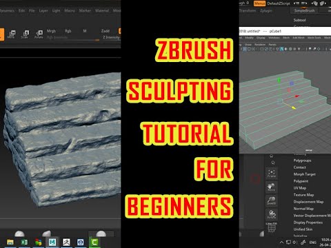 modeling a curved staircase conformed to an object zbrush maya