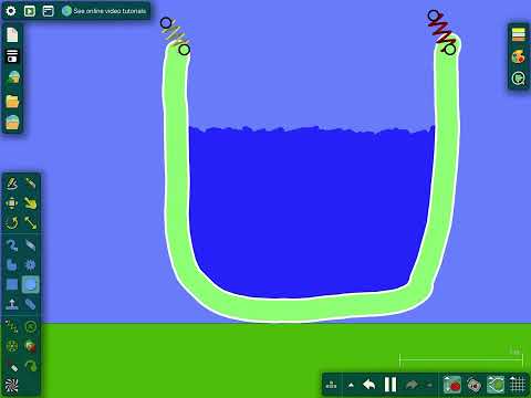 How to make things float and sink (algodoo)