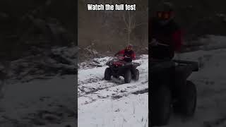 The Grizzly delivers a good power to weight ratio in its class. #yamahagrizzly700 #yamahagrizzly