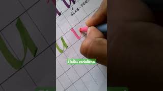 Did you know the subtle serif variations in #italiccalligraphy ?? #calligraphytips #serif #şerif Did you know the subtle serif variations in #italiccalligraphy ?? #calligraphytips #serif #şerif
