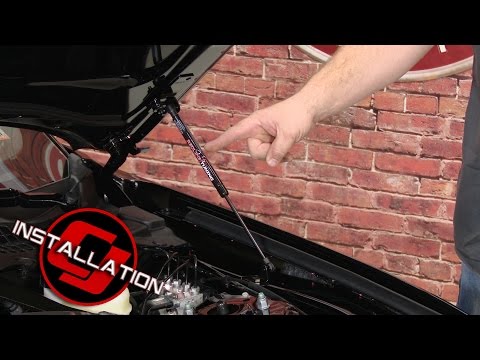 - Mustang GT/GTR Redline Tuning Hood Strut Kit QuickLIFT PLUS Bolt-In Installation - Mustang GT/GTR Redline Tuning Hood Strut Kit QuickLIFT PLUS Bolt-In Installation