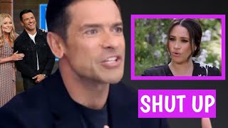 SHUT YOUR MOUTH! Meg Shocked As Mark Consuelos Shut Her Up In His Live Show With Kelly Ripa