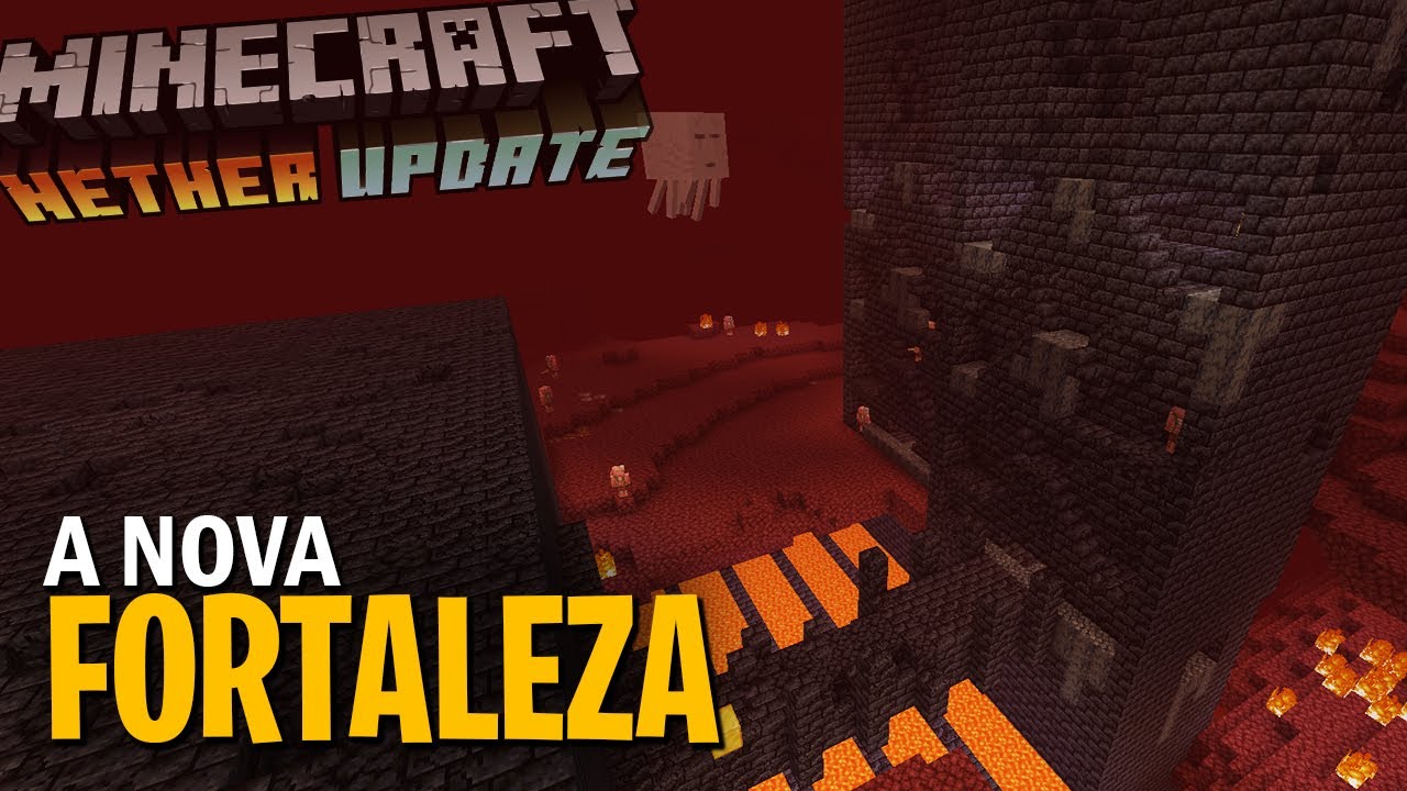 A NOVA FORTALEZA BASTION - MINECRAFT NETHER UPDATE - YouTube
