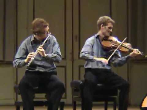Debussy Trio for Flute Viola & Harp, 1st Mov. Trio...